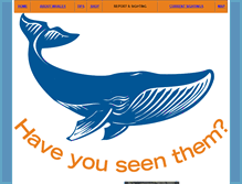 Tablet Screenshot of freshwaterwhales.com